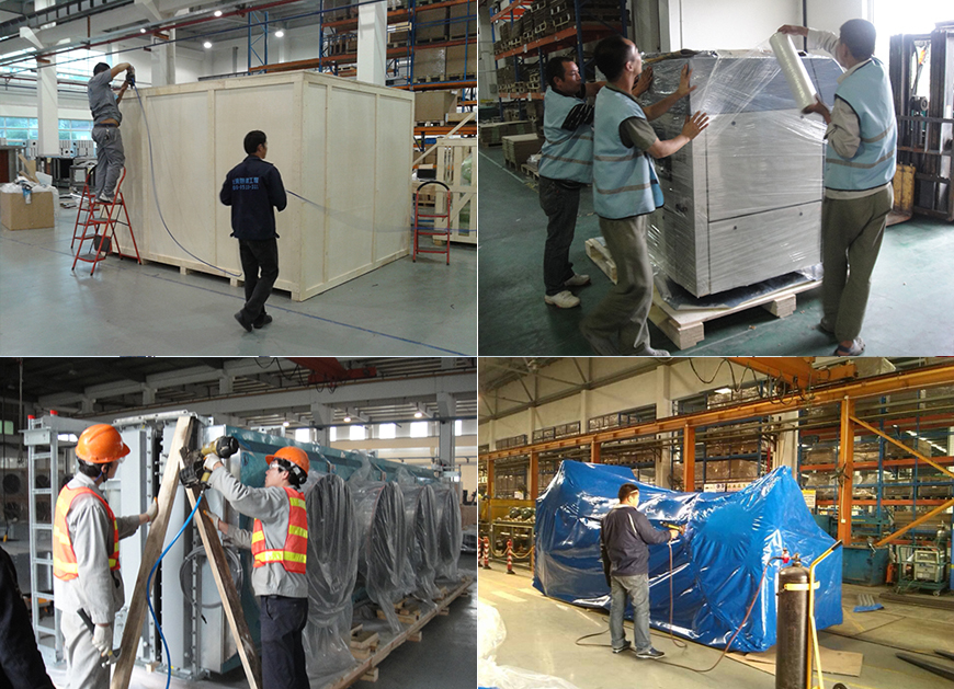 快装箱/钢边箱设备生产厂家现场包装服务
